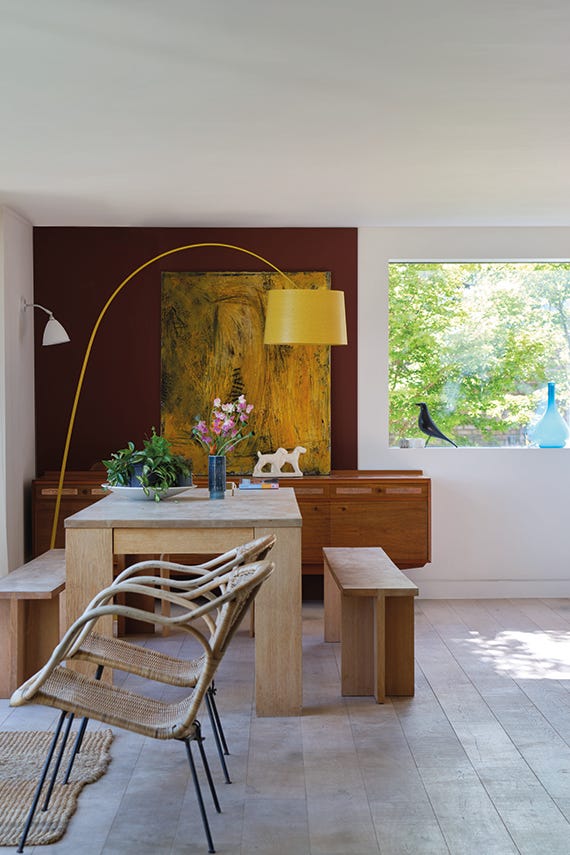 Farrow & Ball Deep Reddish Brown No. W101 paint, duvallatelier.com