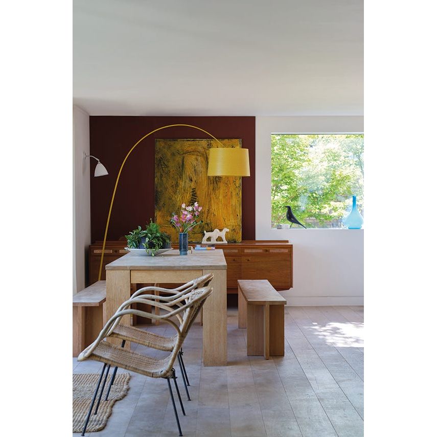 Farrow & Ball Deep Reddish Brown No. W101 paint, duvallatelier.com