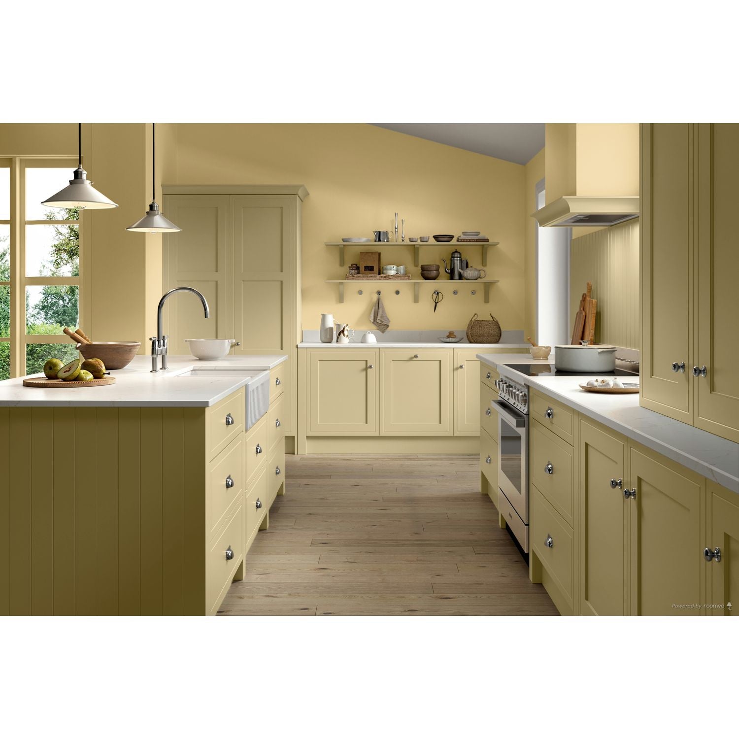 Farrow &; Ball Dorset Cream No. 68 paint, duvallatelier.com