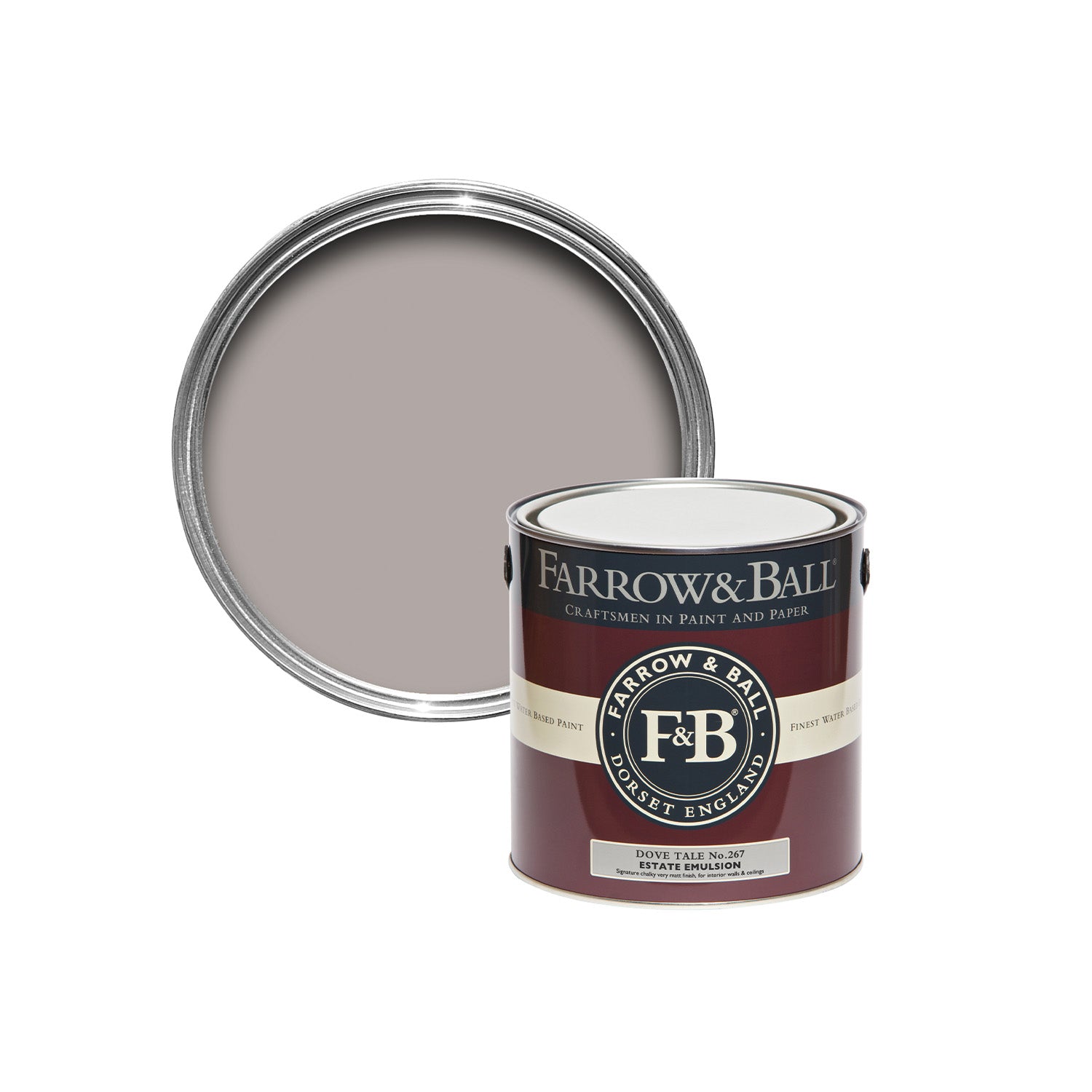 Farrow & Ball Dove Tale No. 267 paint, duvallatelier.com