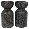 ELIAS DECORATIVE CANDLE HOLDER SET OF TWO