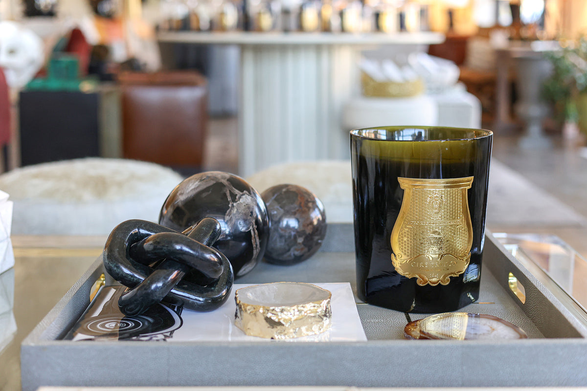 Trudon Classic Candle and accessories sold at Duvall Atelier showroom, Tulsa, Oklahoma