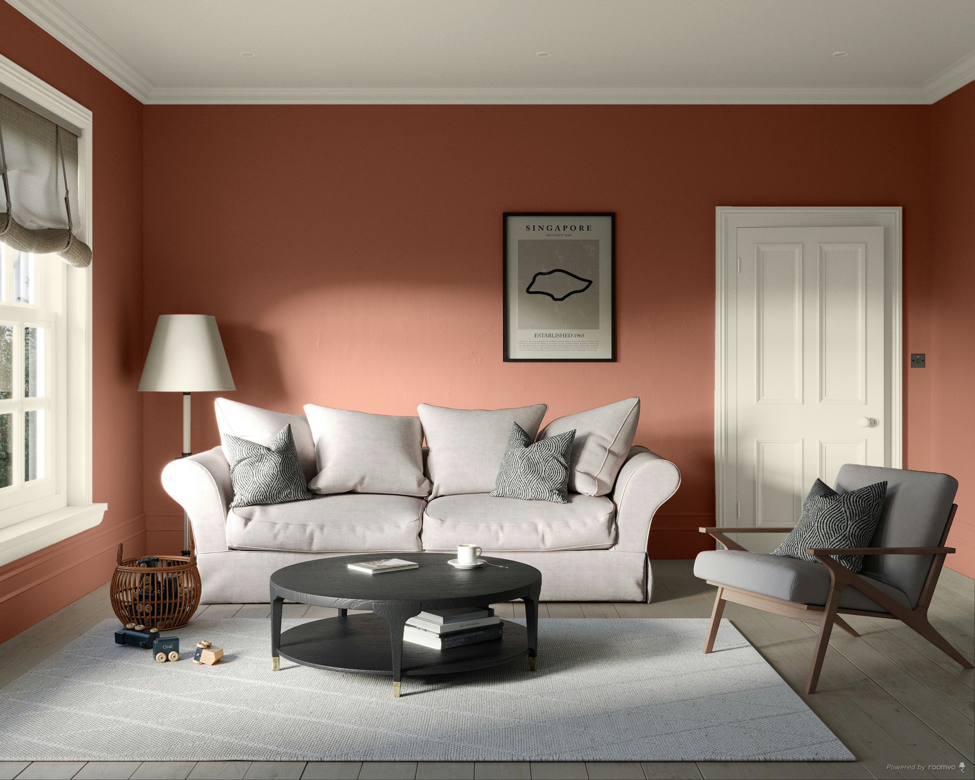 Farrow & Ball Farrow's White No. 9812 paint, duvallatelier.com