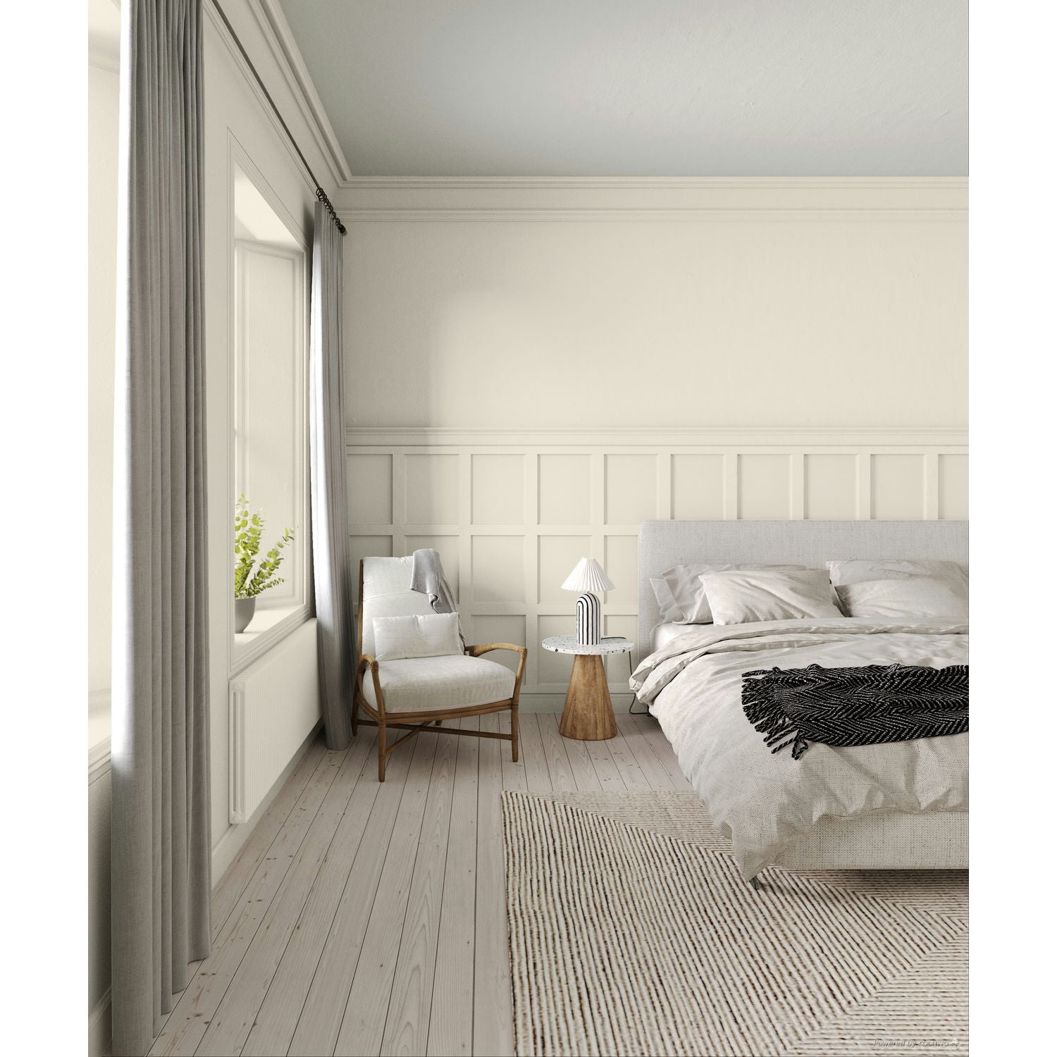 Farrow &amp; Ball Farrow's White No. 9812 paint, duvallatelier.com