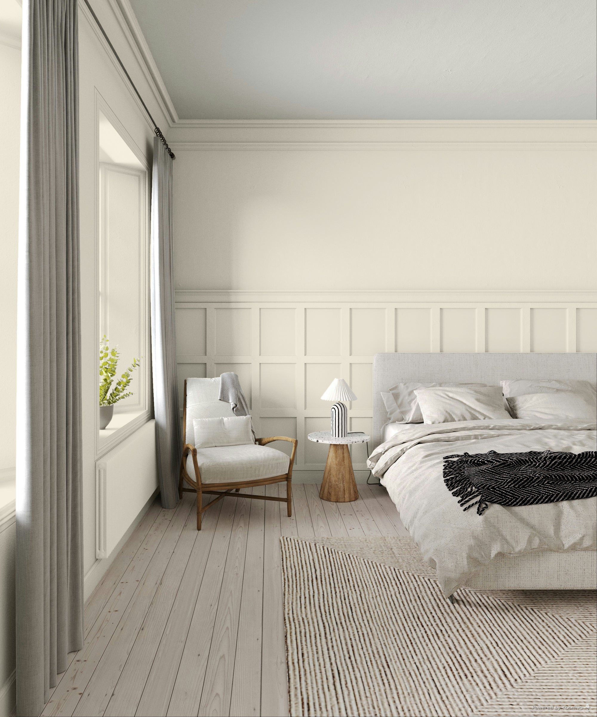 Farrow & Ball Farrow's White No. 9812 paint, duvallatelier.com