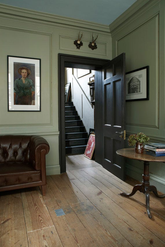 Farrow & Ball French Gray No. 18 paint, duvallatelier.com