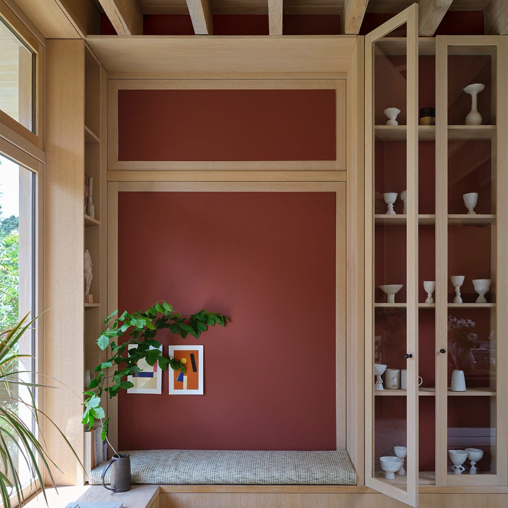 Farrow & Ball Etruscan Red No. 56 paint, duvallatelier.com