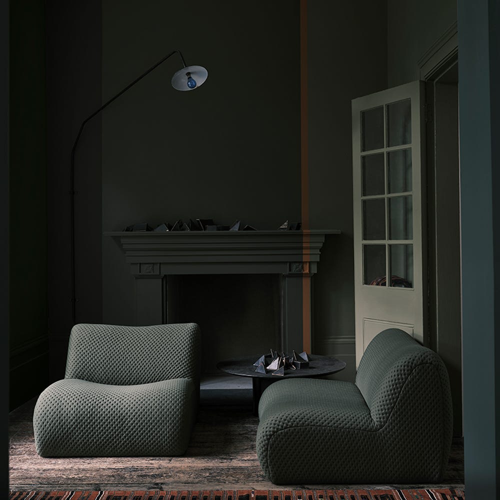 Farrow &Ball Reduced Green No. 313 paint, duvallatelier.com