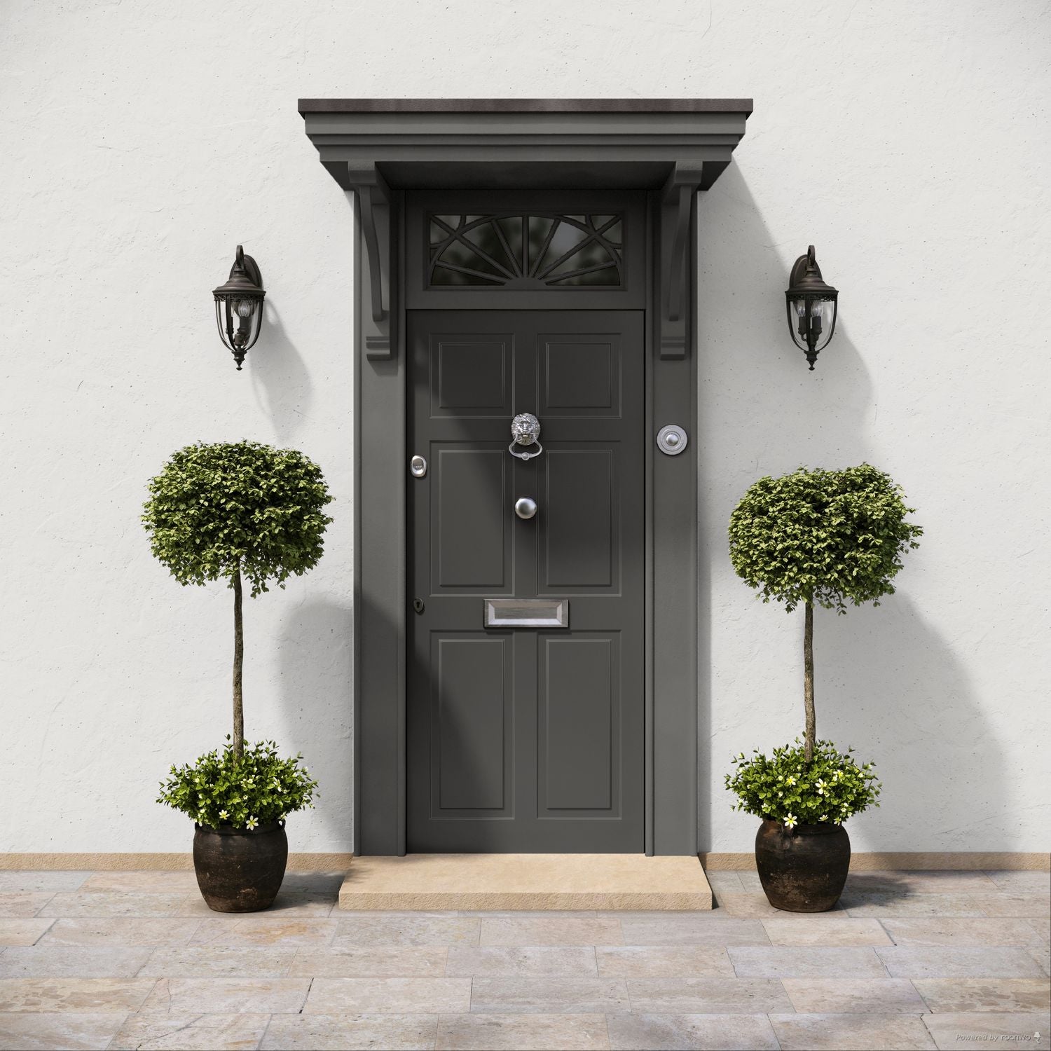 Farrow & Ball Grate Black No. 9920 paint, duvallatelier.com
