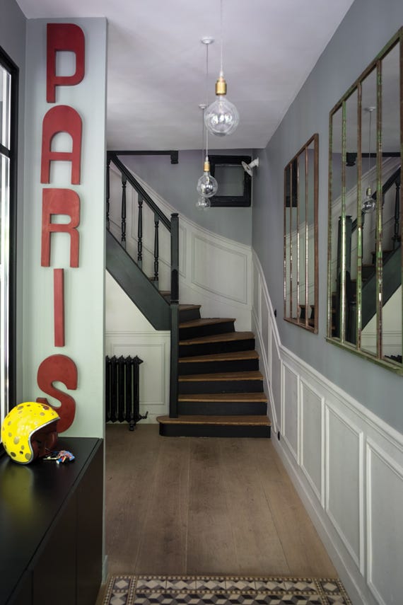 Farrow & Ball Pavilion Gray No. 242 paint, duvallatelier.com