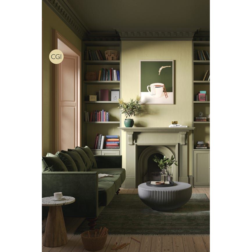 Farrow & Ball Hound Lemon No. 2 paint, duvallatelier.com