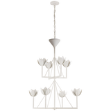 Alberto Medium Two Tier Chandelier