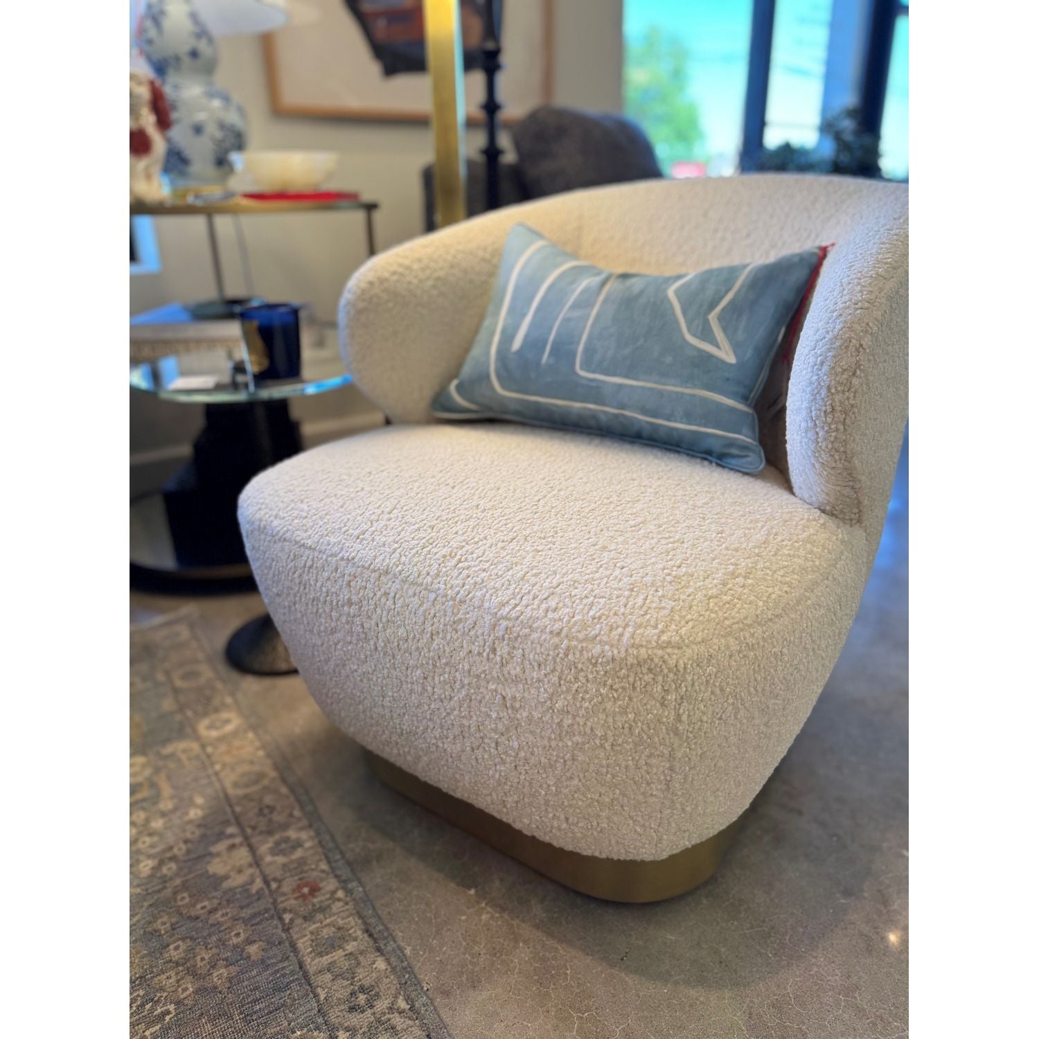 LAMBERT SWIVEL CHAIR by BAKER, duvallatelier.com