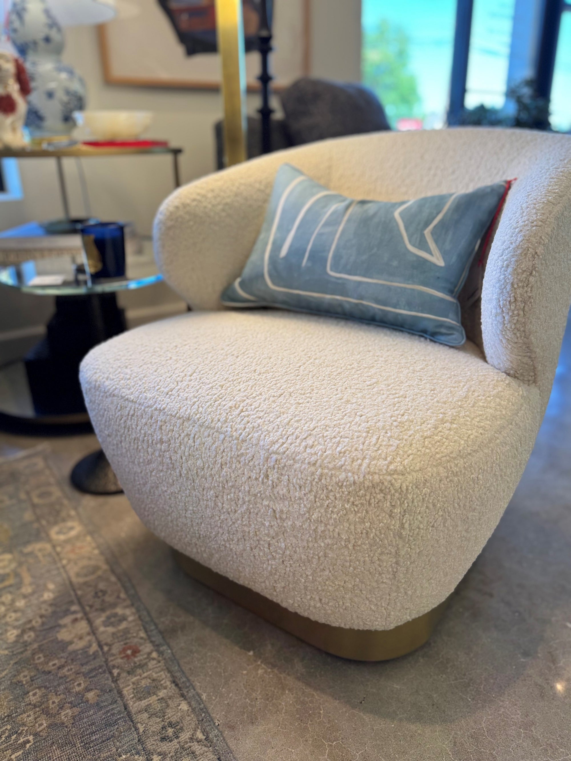 LAMBERT SWIVEL CHAIR by BAKER, duvallatelier.com