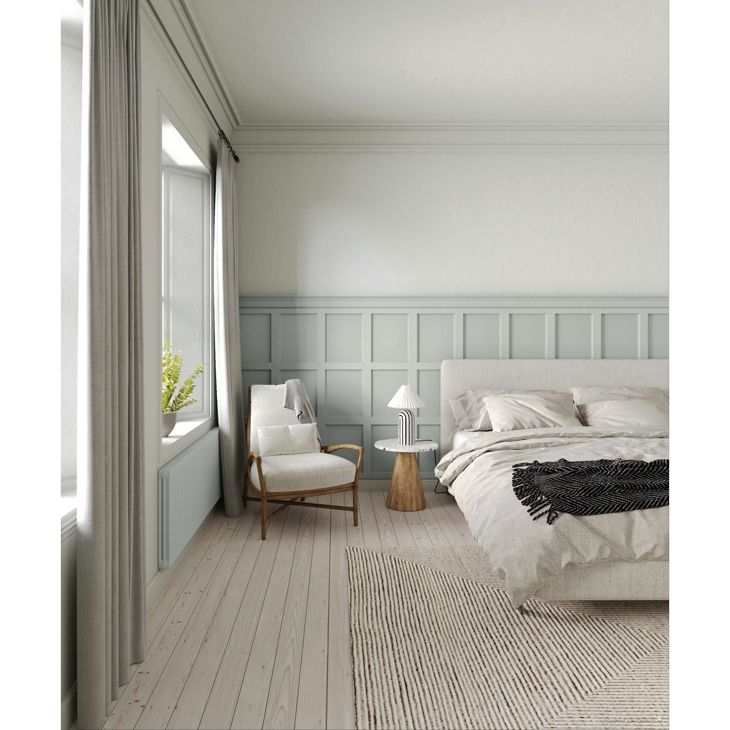 Farrow & Ball Light Blue No. 22 paint, duvallatelier.com