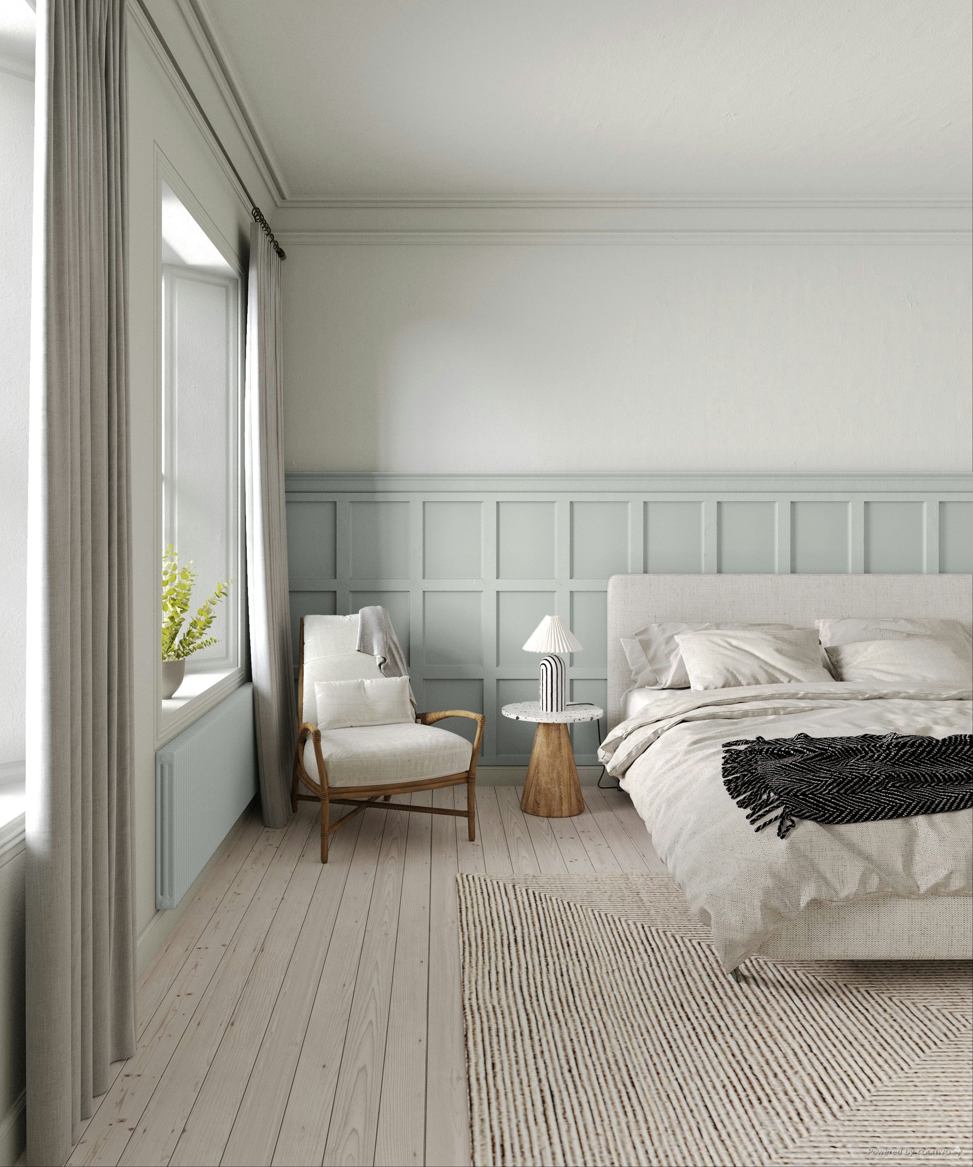 Farrow & Ball Light Blue No. 22 paint, duvallatelier.com