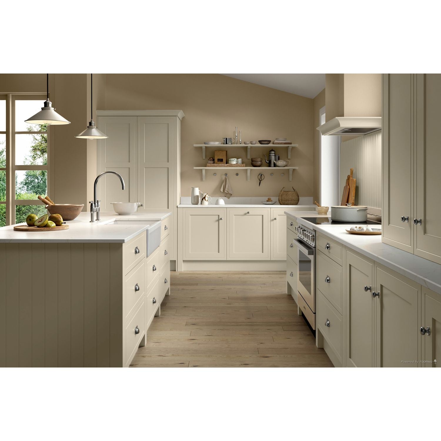 Farrow & Ball London Stone No. 6 paint, duvallatelier.com