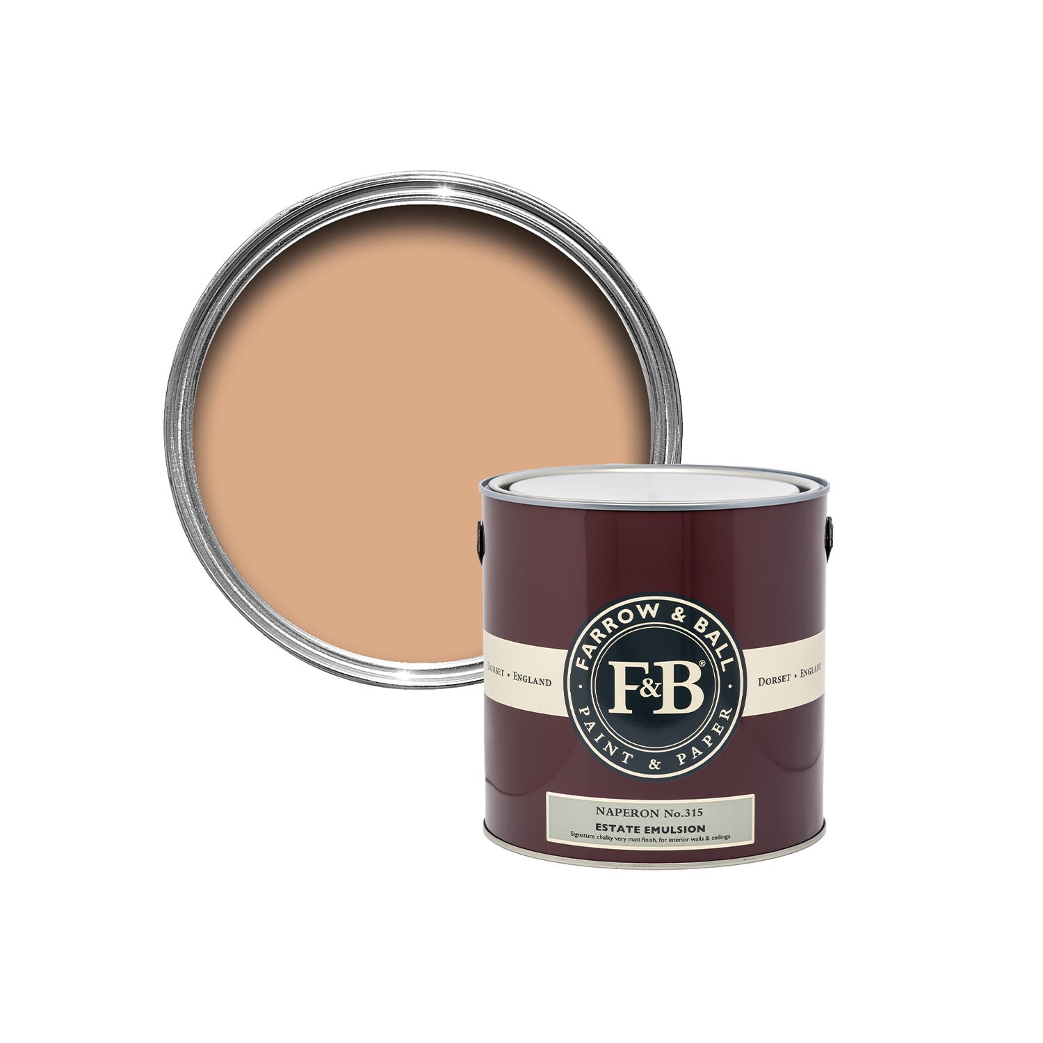 Farrow &amp; Ball Naperon No. 315 Sample Pot paint, duvallatelier.com