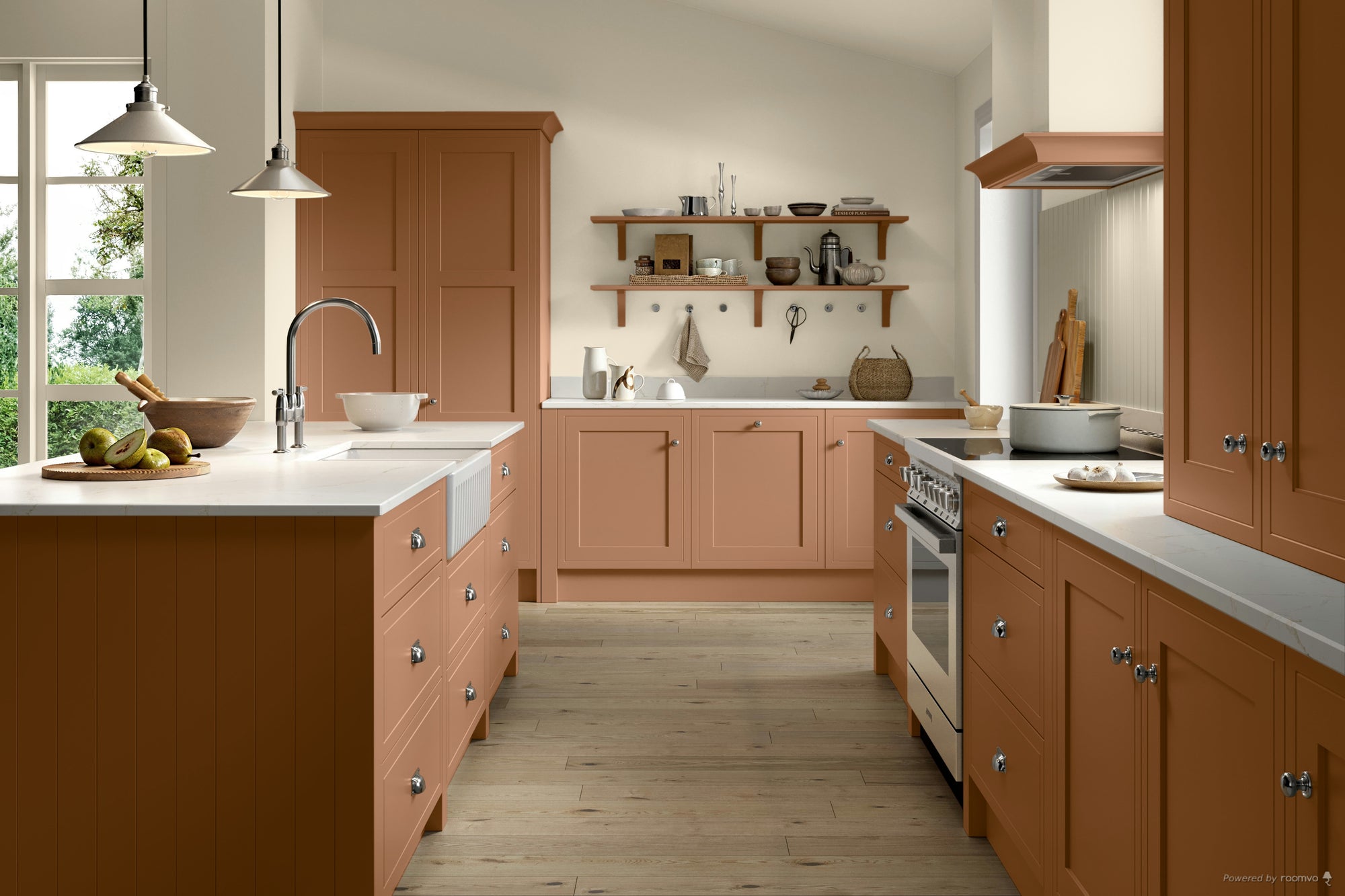Farrow & Ball Ointment Pink No. 21 paint, duvallatelier.com