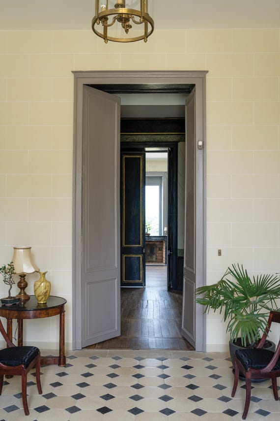 Farrow & Ball Pale Hound No. 71 paint, duvallatelier.com