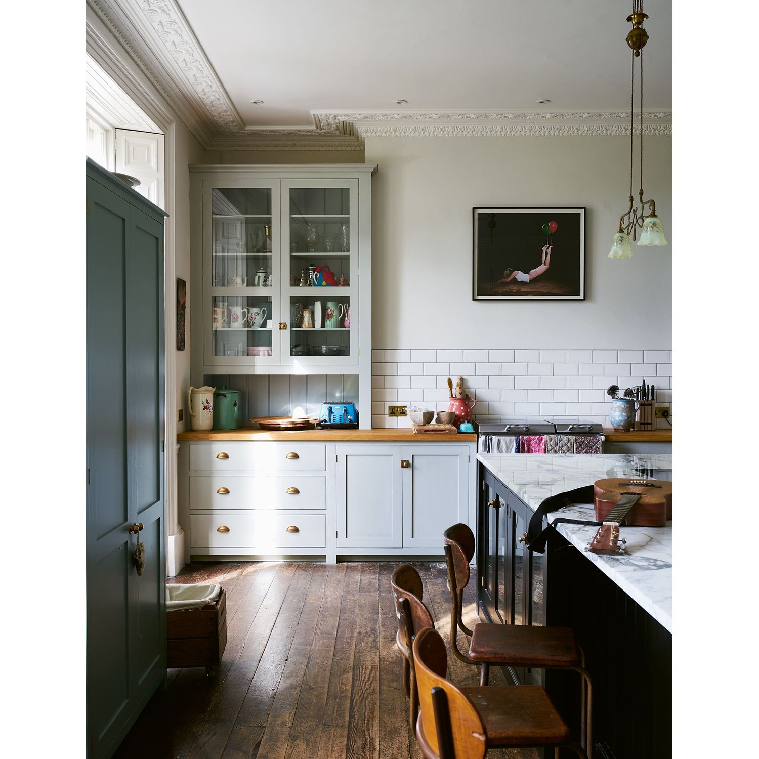 Farrow & Ball Pavilion Gray No. 242 paint, duvallatelier.com
