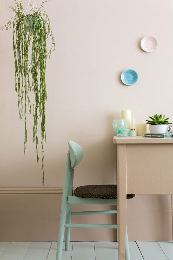 Farrow & Ball Pink Ground No. 202 paint, duvallatelier.com