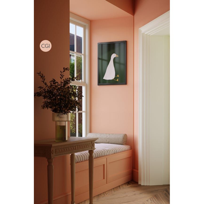 Farrow & Ball Pink Cup No. 9801 paint, duvallatelier.com