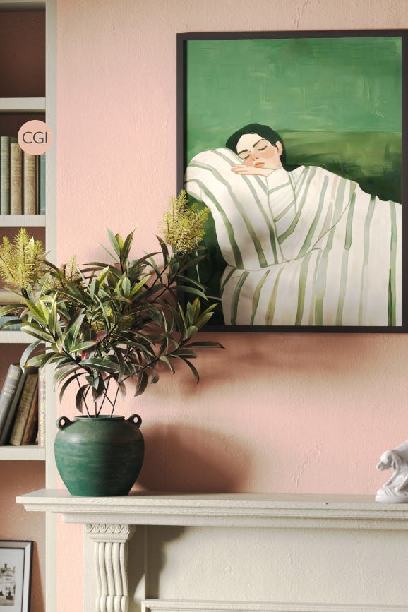 Farrow & Ball Pink Cup No. 9801 paint, duvallatelier.com