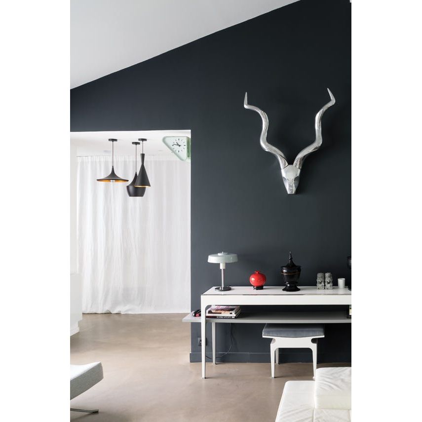 Farrow & Ball Pitch Black No. 256 paint, duvallatelier.com