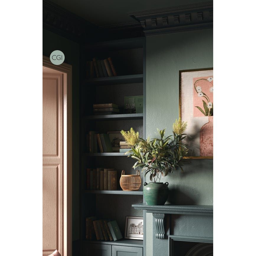 Farrow & Ball Pond Green No. G7 paint, duvallatelier.com