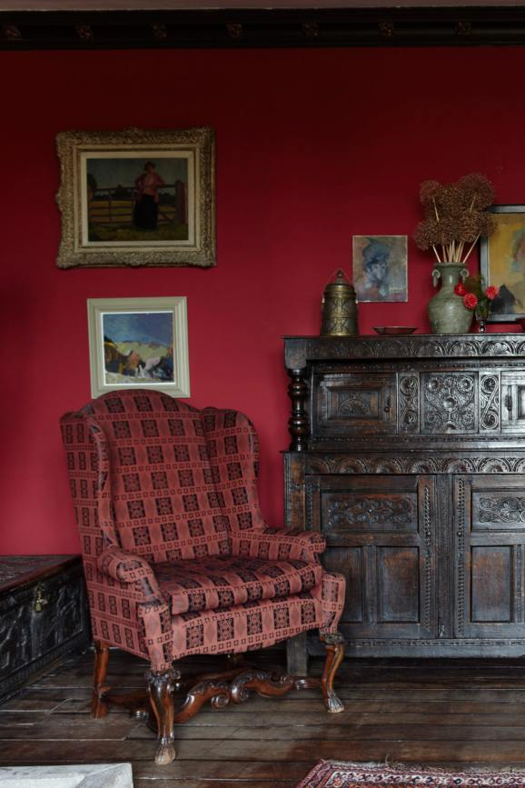 Farrow & Ball Rectory Red No. 217 paint, duvallatelier.com