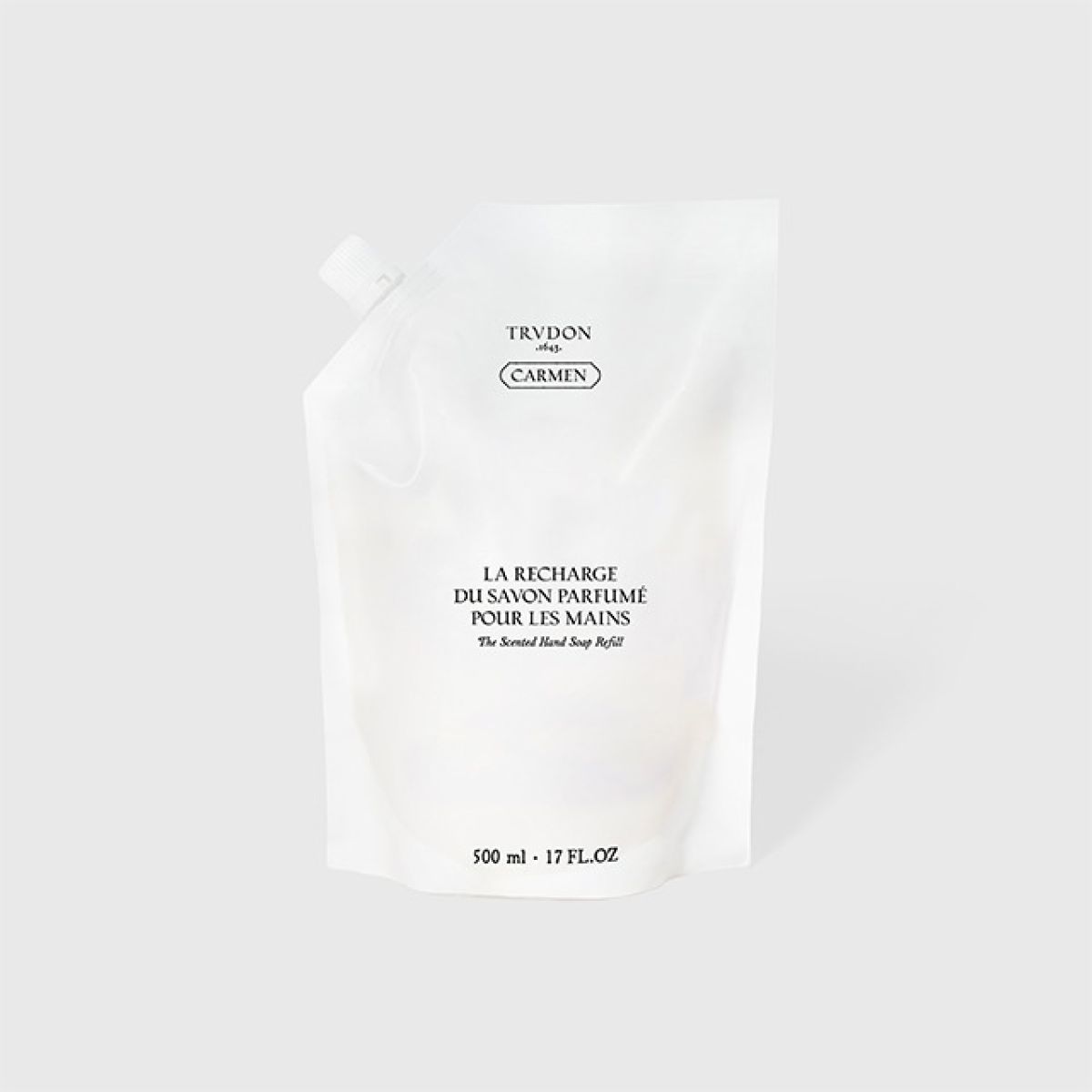 TRUDON SCENTED HAND SOAP REFILL ~ CARMEN - Bergamot, Tobacco, Leather