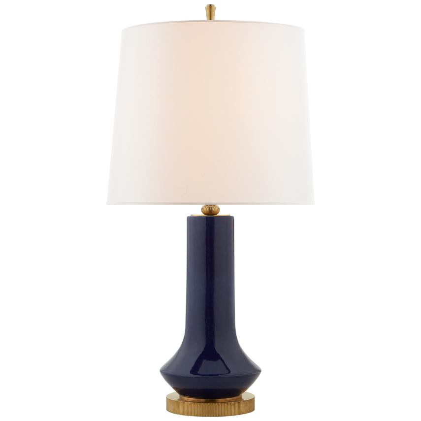 LUISA LARGE TABLE LAMP WITH LINEN SHADE