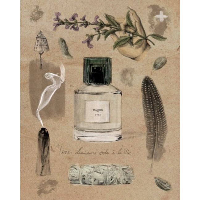 Vixi - Petit Grain, Sage Natural Essence and Organic Sandalwood