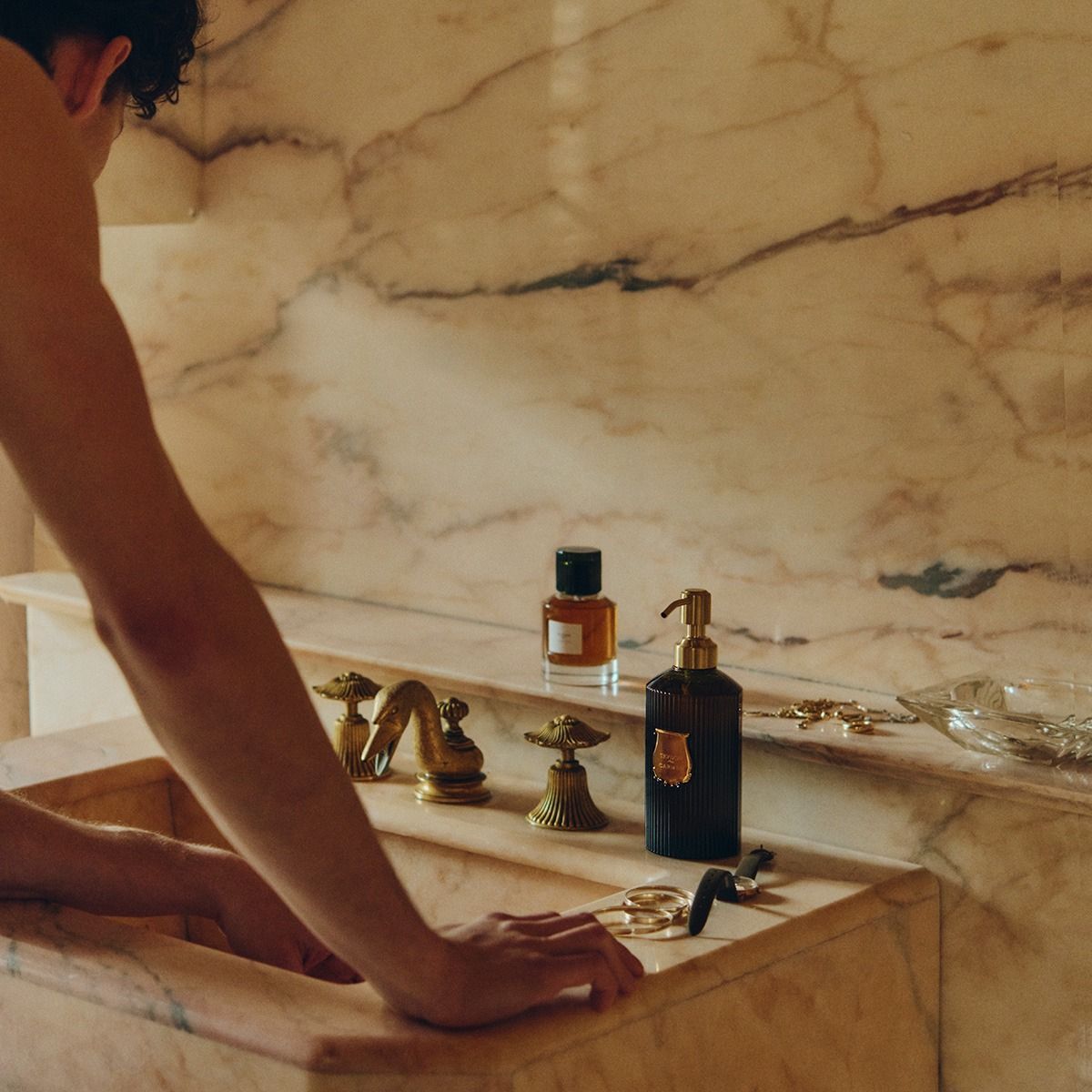 TRUDON SCENTED HAND SOAP ~ CARMEN - Bergamot, Tobacco, Leather, DUVALLATELIER.COM