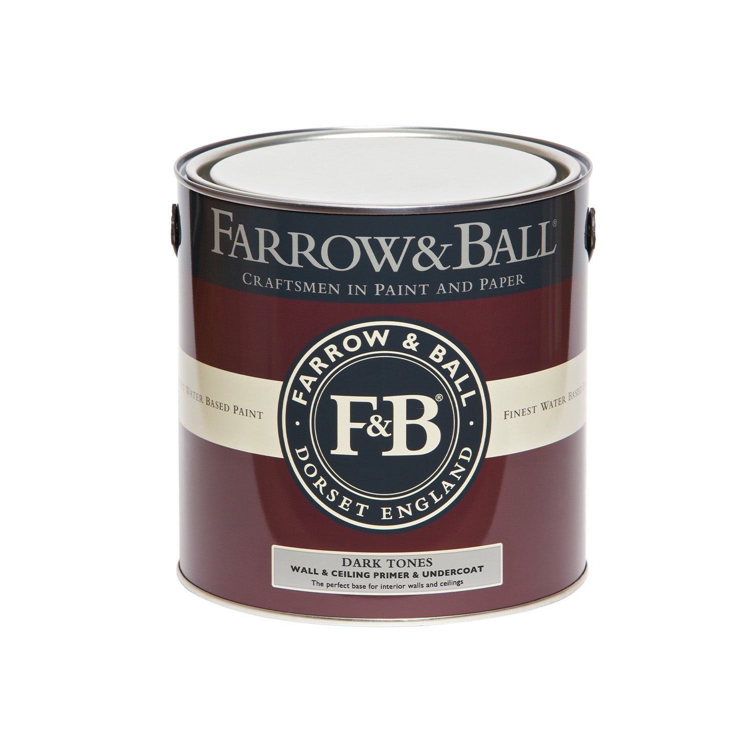 Farrow &amp; Ball Dark tones wall and ceiling primer and undercoat, duvallatelier.com