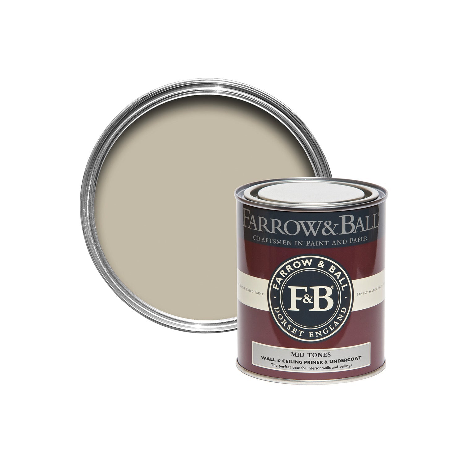 Farrow & Ball Mid Tone wall and ceiling primer and undercoat, duvallatelier.com