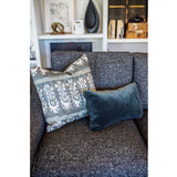 Netherton Sofa in Black Boucle Cozy up with a book or watch a movie in our netherton sofa. This sofa is available to order in fabric or leather. Duvall Atelier