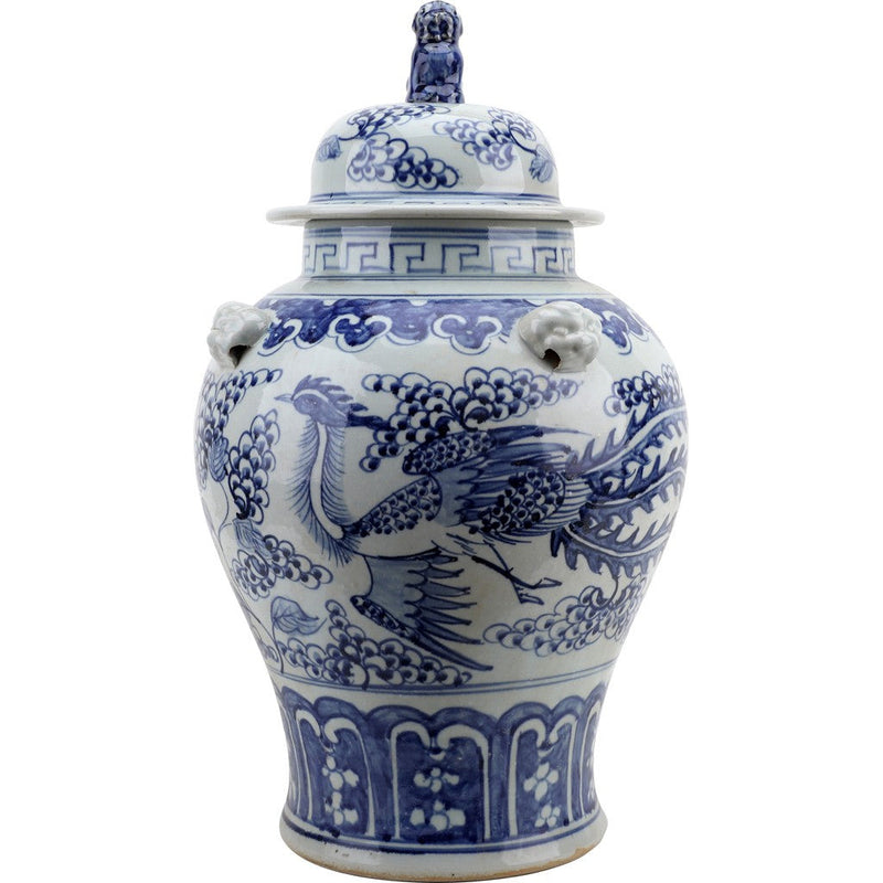 Temple Jar Blue and White