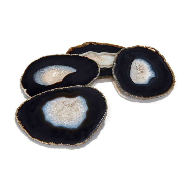 ANNA NEW YORK PEDRA AGATE COASTERS 