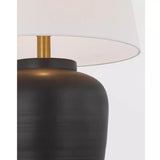 Nora Medium Table Lamp - Matte Black
