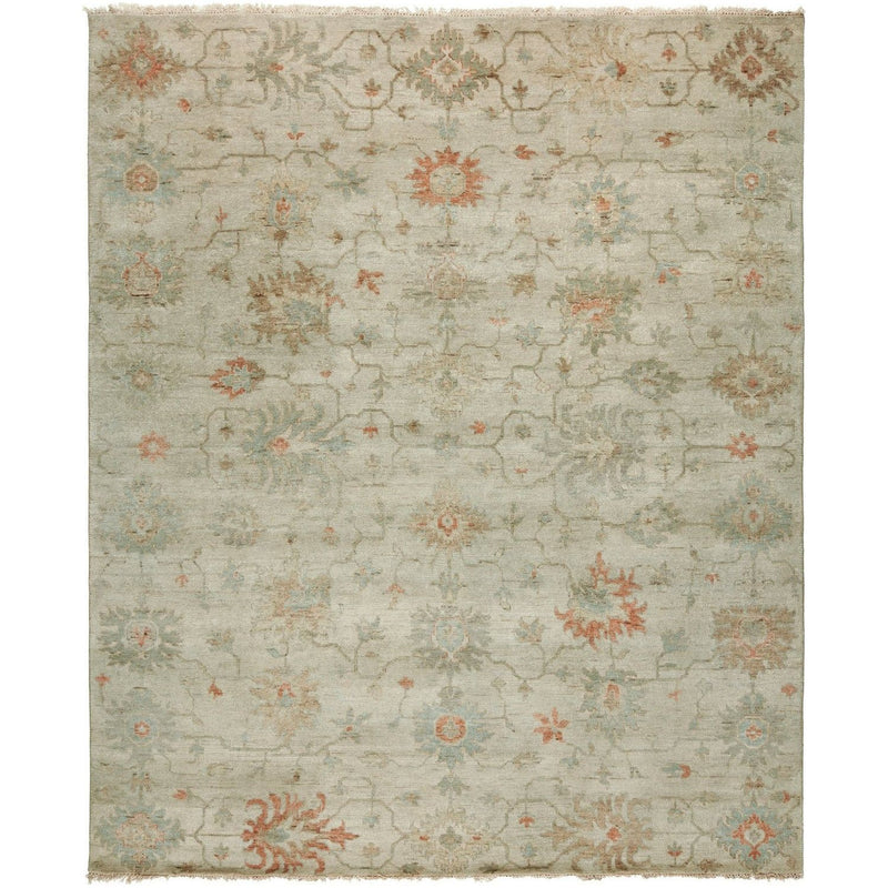 Oushak Vintage Parchment Rug Runner, Duvall Atelier 