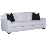 Duvall Atelier/ This beautiful transitional sofa is featured in a rich grey flannel velvet. Sheldon Sofa.
