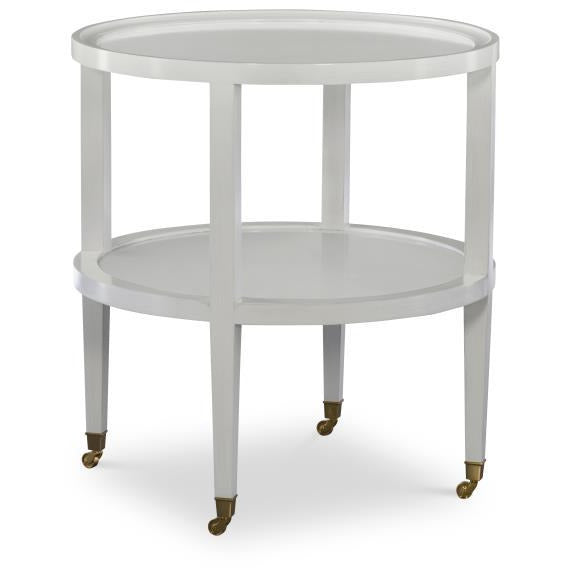 Highland House Curren Round Side Table, Duvall Atelier